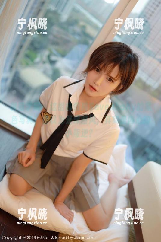 模范学院-柳侑绮Sevenbaby 模范学院 - 这组柳侑绮Sevenbaby的黑色写真,你以为是黑暗风,其实是内心的小叛逆?